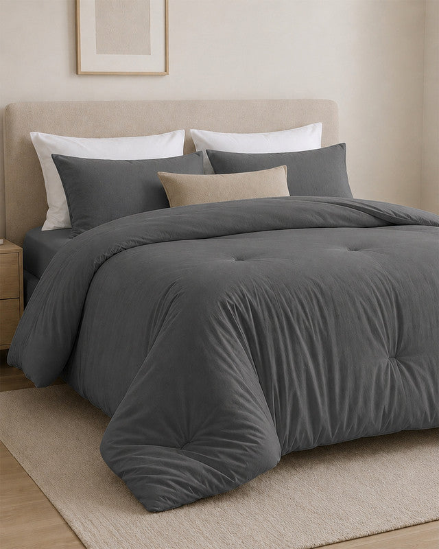 Utopia Bedding Microfiber Comforter couette blanche Queen