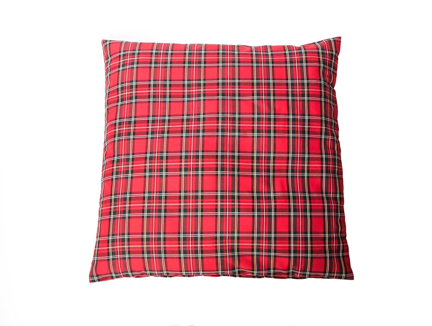 TEXPOT Kissenhüllen housse coussin 80x80 cm tartan écossais
