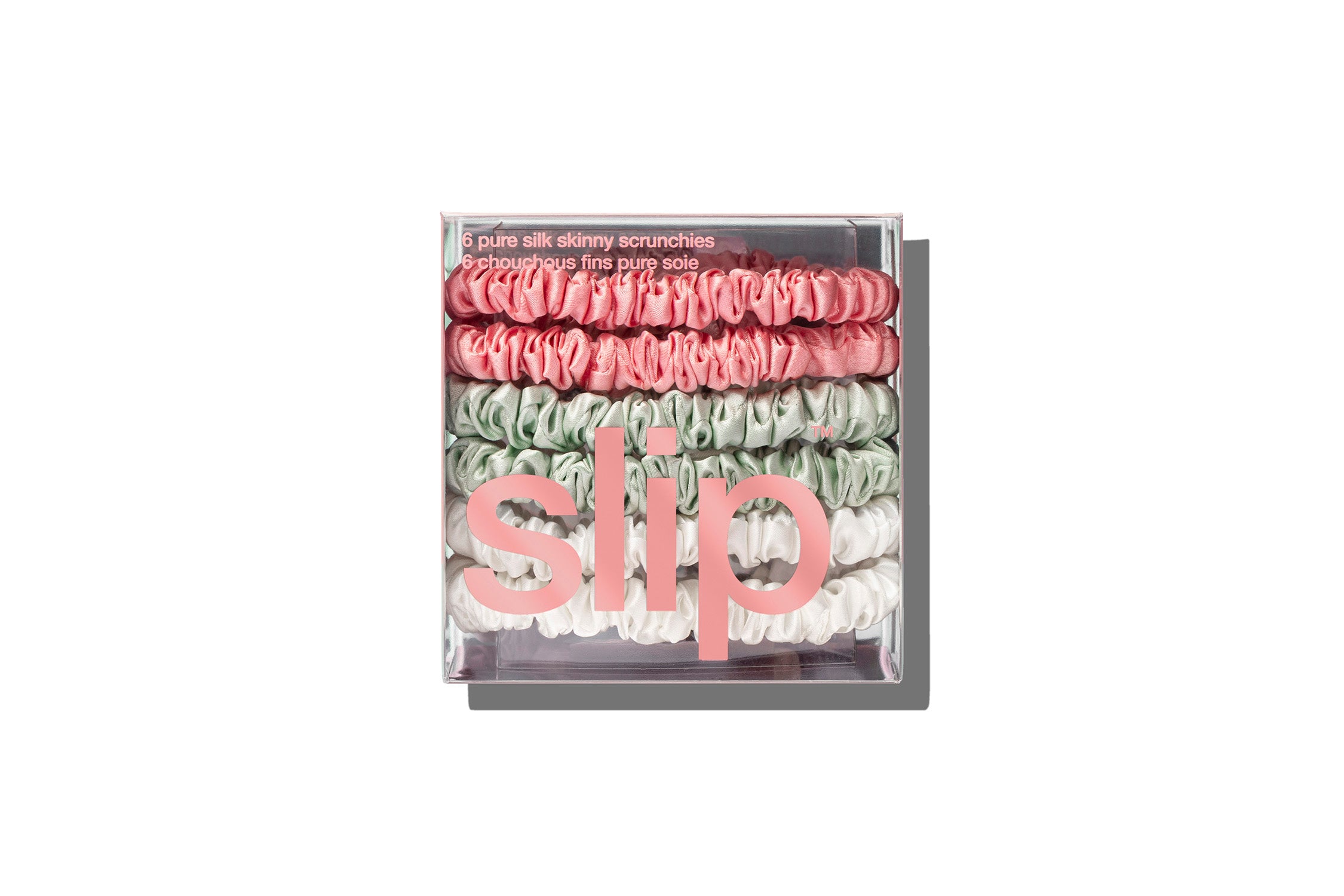 Slip Skinny Scrunchies chouchou soie bellerose lot 6