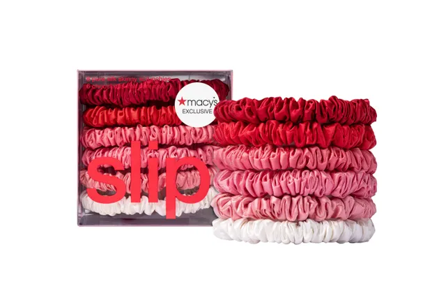 Slip Skinny Scrunchies chouchou soie strawberry sundae 6