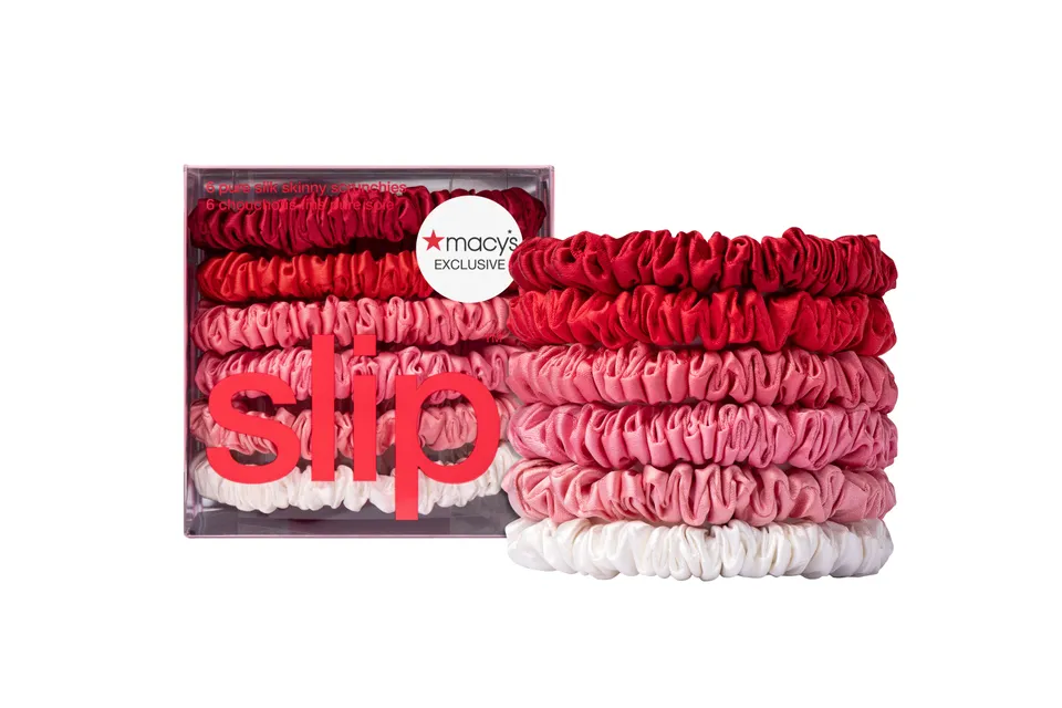 Slip Skinny Scrunchies chouchou soie strawberry sundae 6