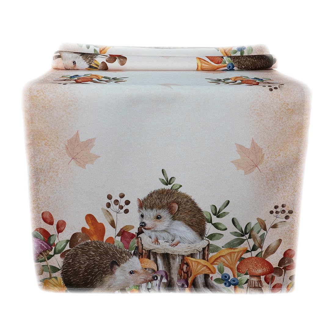 Texpot Tischdecken nappe hérisson automne 85x85 polyester