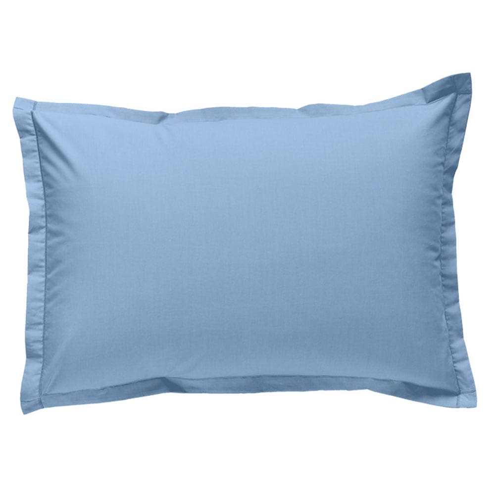 Lingorama Taie doreiller 50x70 percale coton blanc