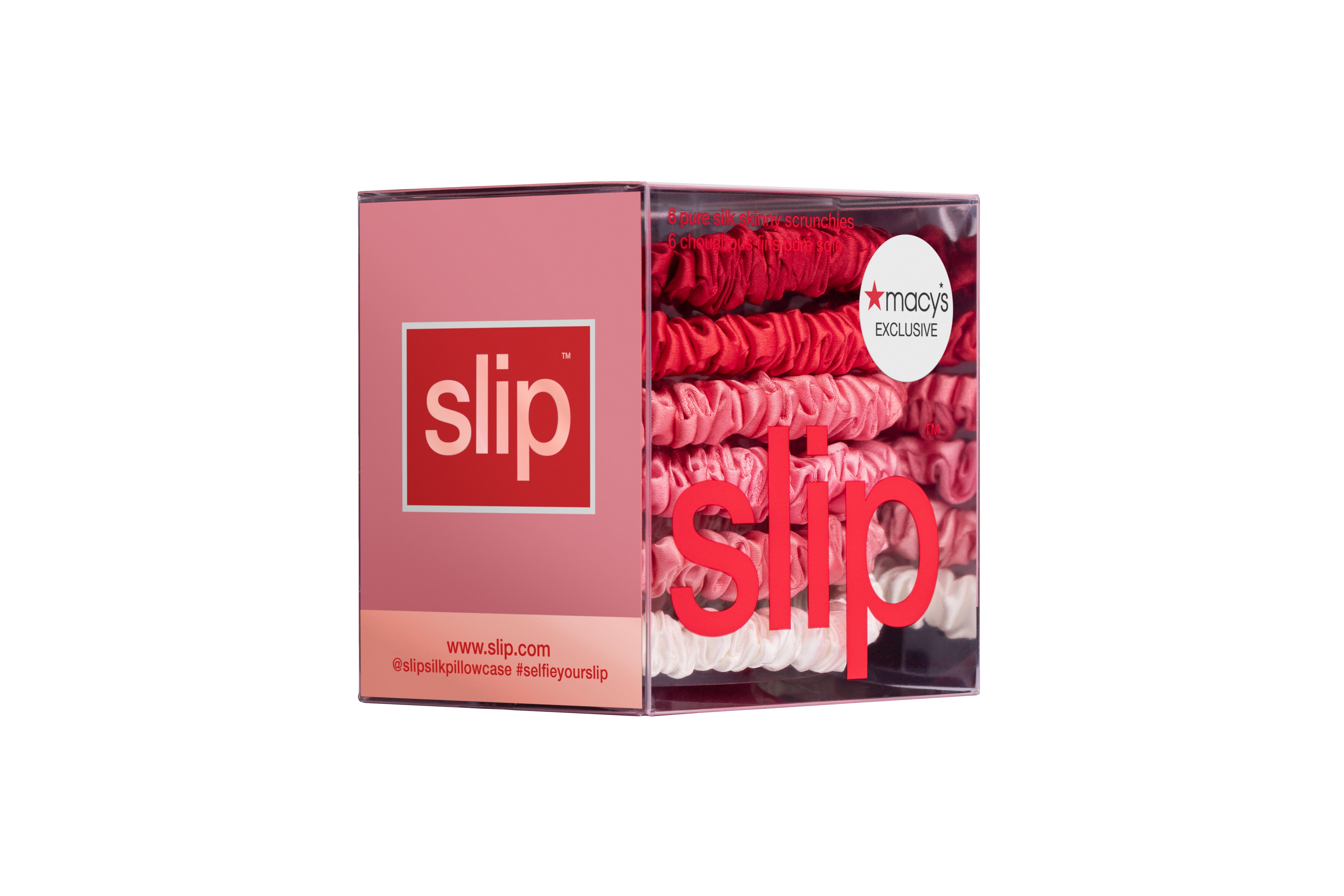 Slip Skinny Scrunchies chouchou soie strawberry sundae 6