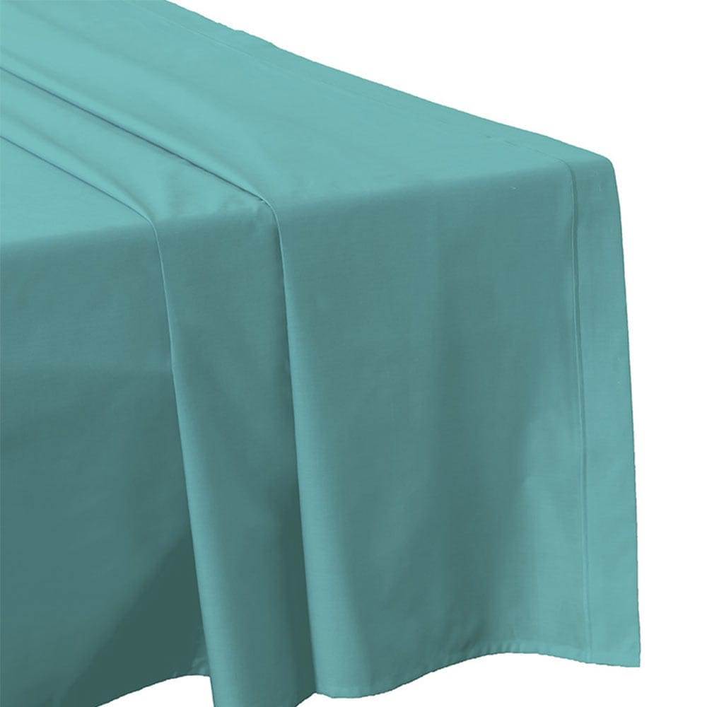Lingorama drap plat 180x290 uni percale coton 80 fils