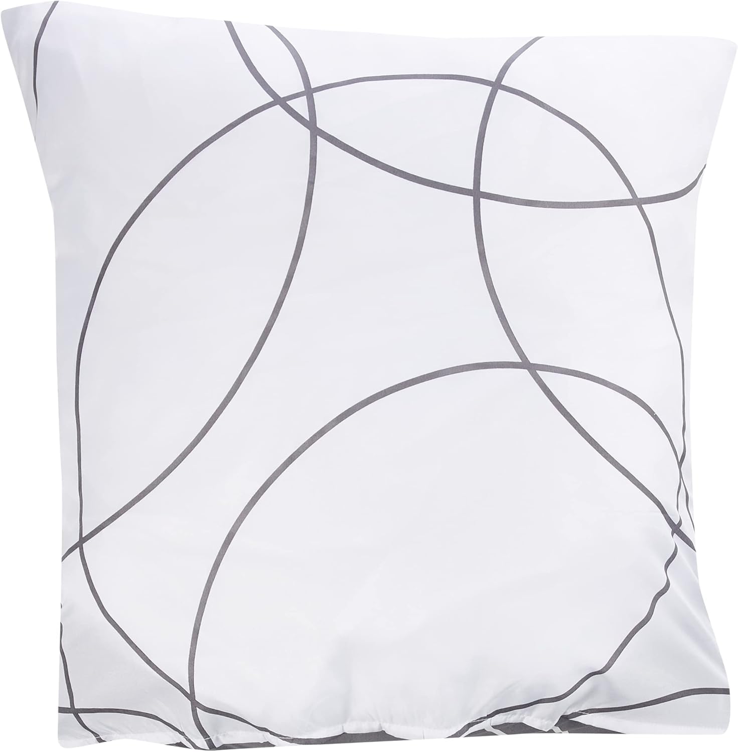 Promo Linge Elton parure de lit 140x200 cm microfibre imprimée