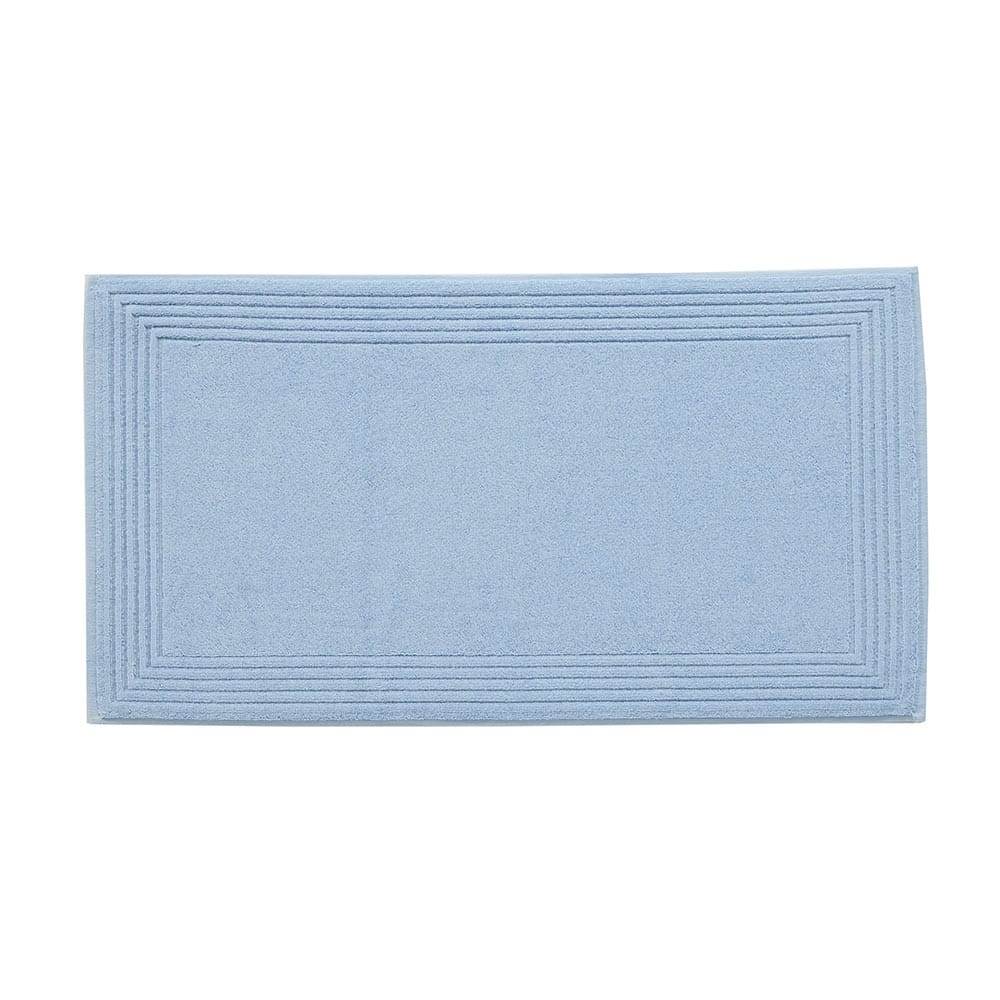 Lingorama tapis de bain 50x90 blanc coton éponge