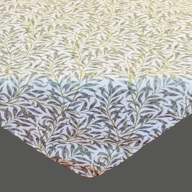 TEXPOT Nappe 85x85 cm feuilles vert polyester