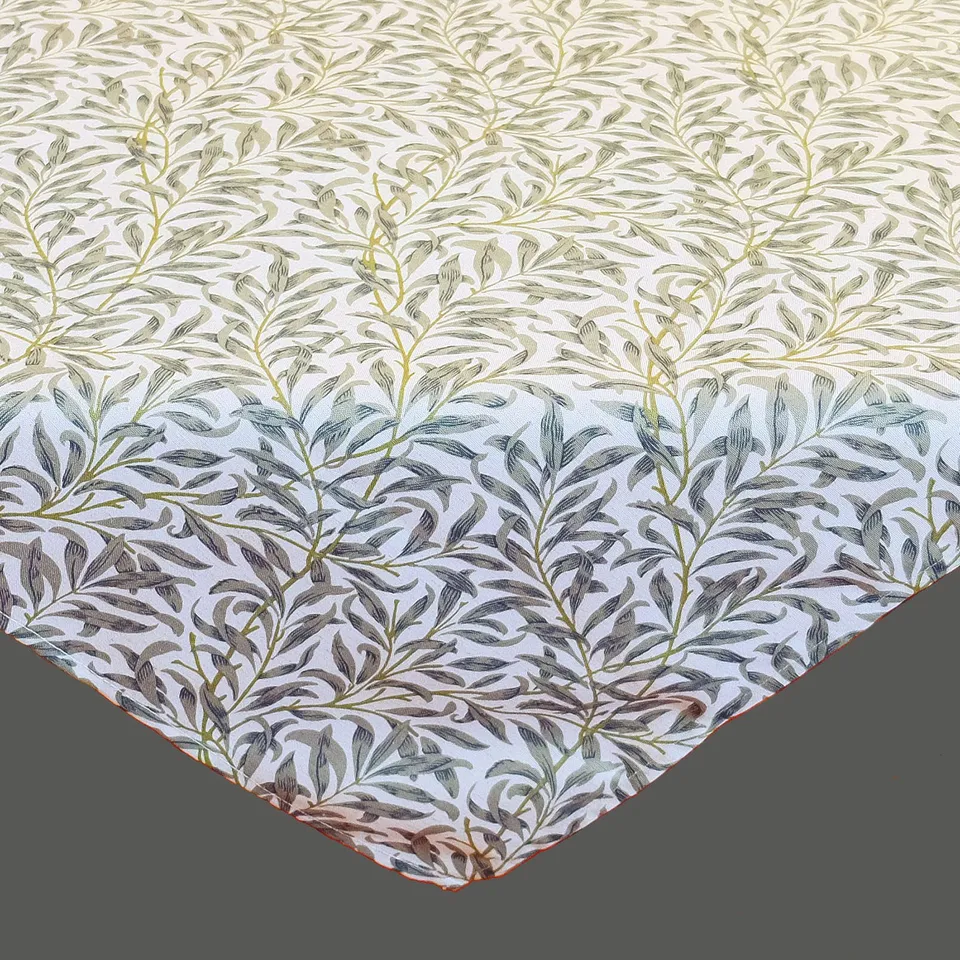 TEXPOT Nappe 85x85 cm feuilles vert polyester
