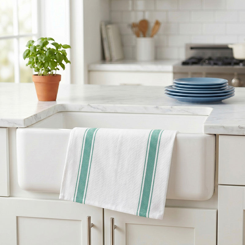Utopia Bedding Towels Torchon cuisine coton 15x25 lot 12