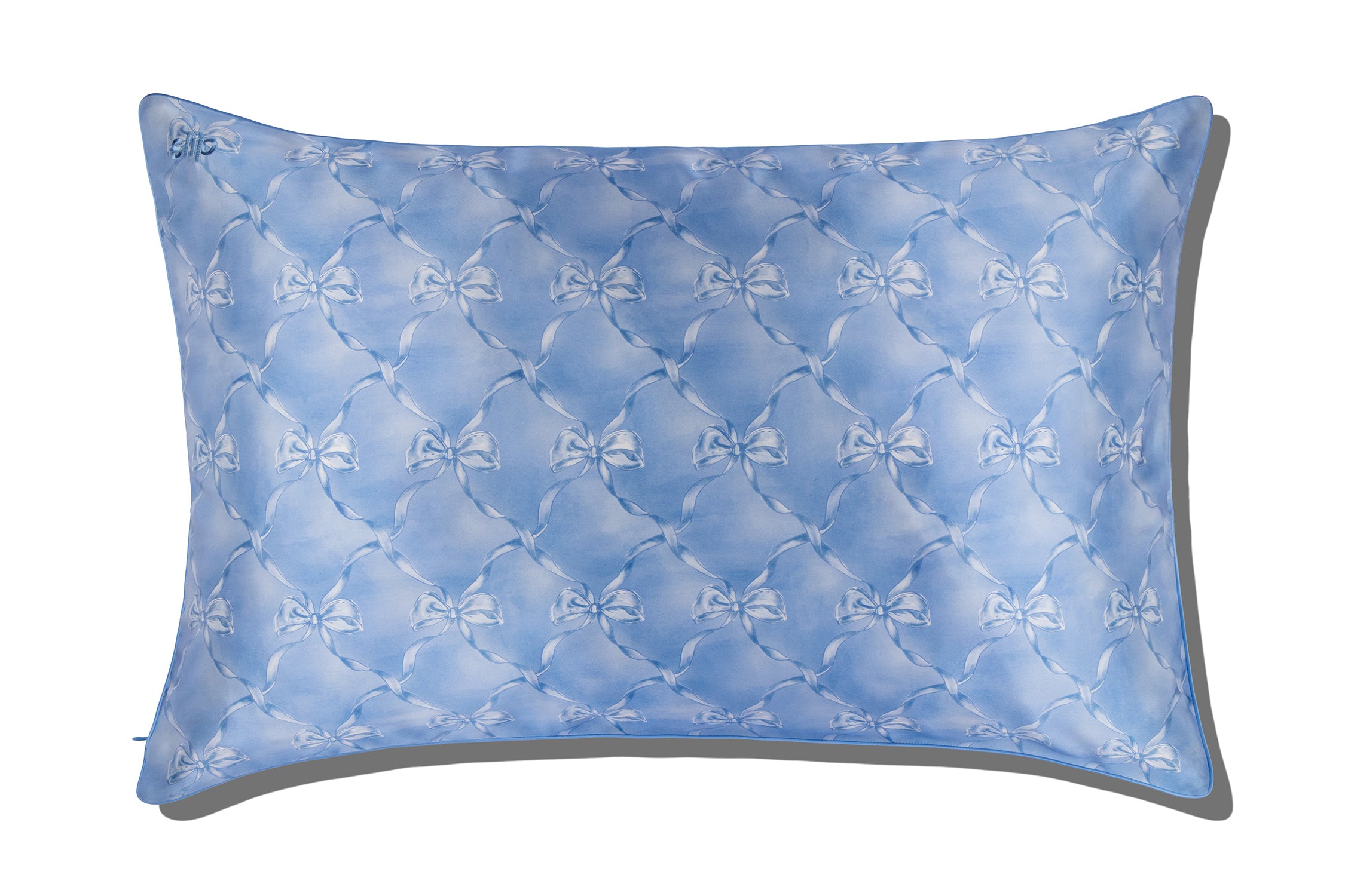 Slip Queen Zippered Bluebelle taie oreiller soie 51x76