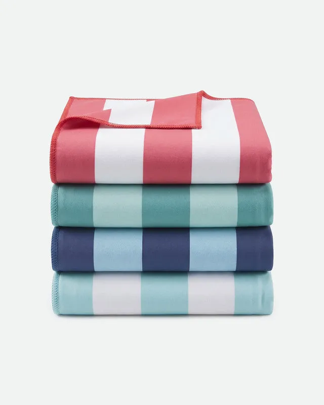 Utopia Bedding Towels serviette plage microfibre 32x71 lot 4 rayée