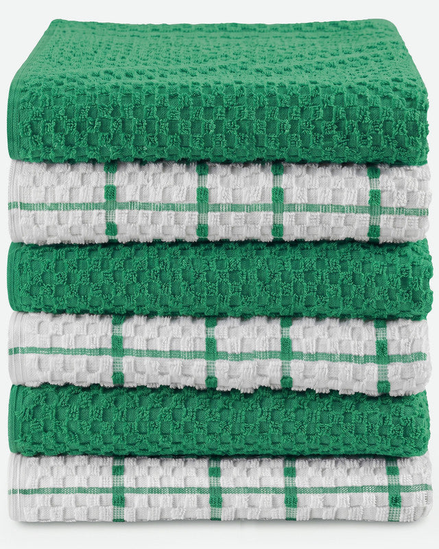 Utopia Bedding Towels torchon cuisine coton noir lot 12
