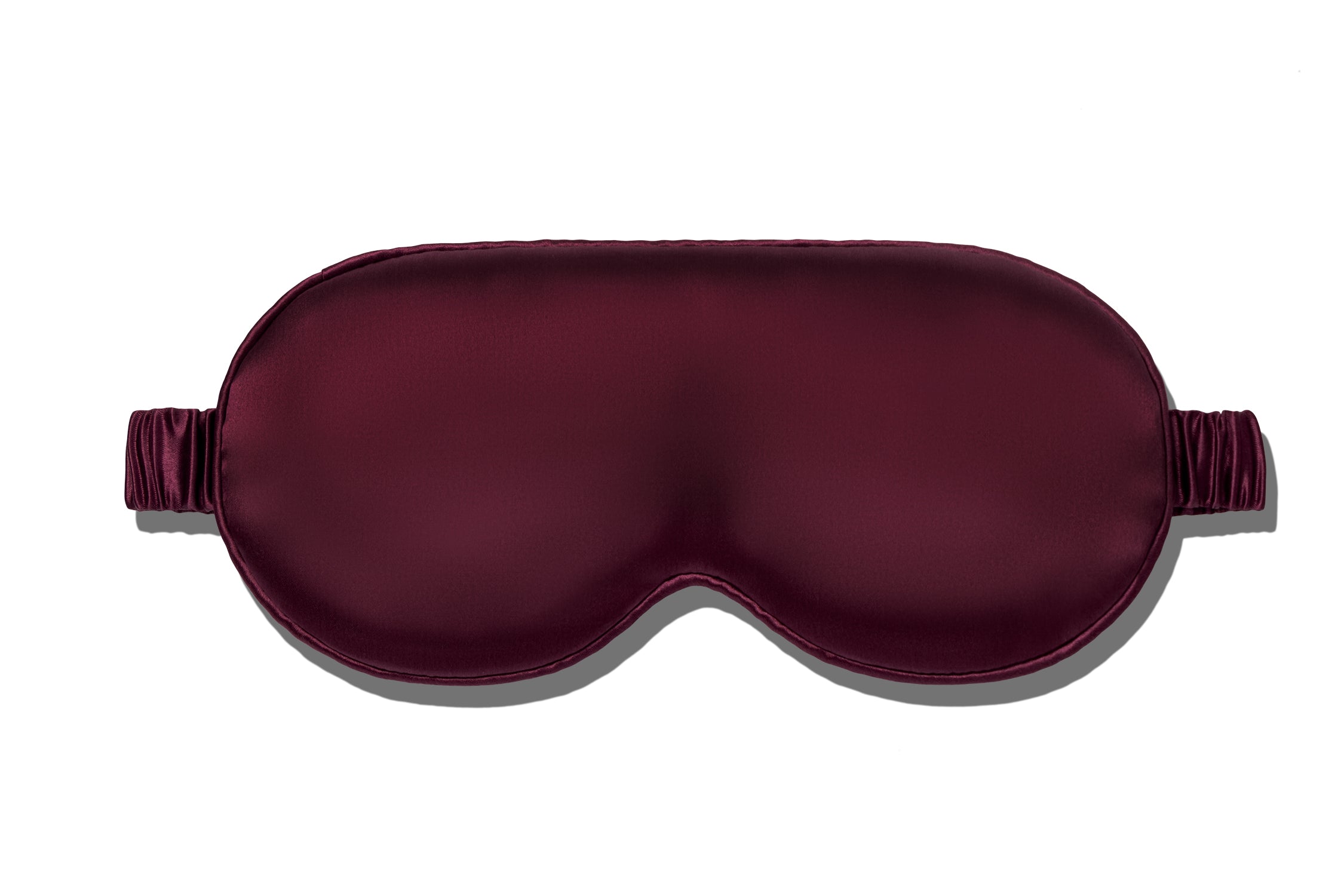 Slip Contour Sleep Mask masque de nuit soie Crimson rouge