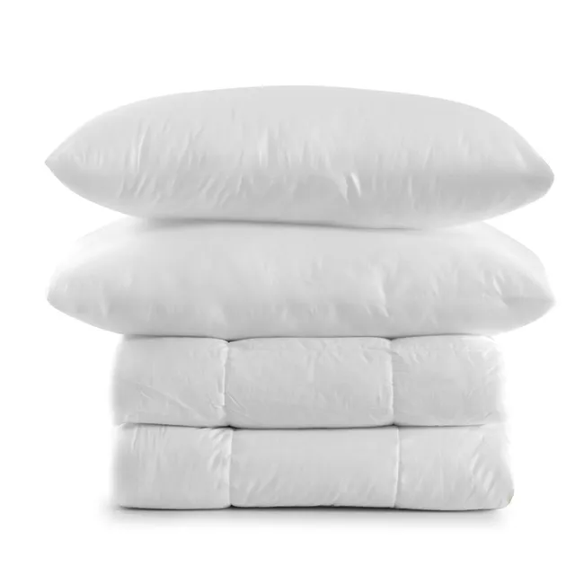 Promo Linge Couettes 220x240 pack couette + 2 oreillers polyester