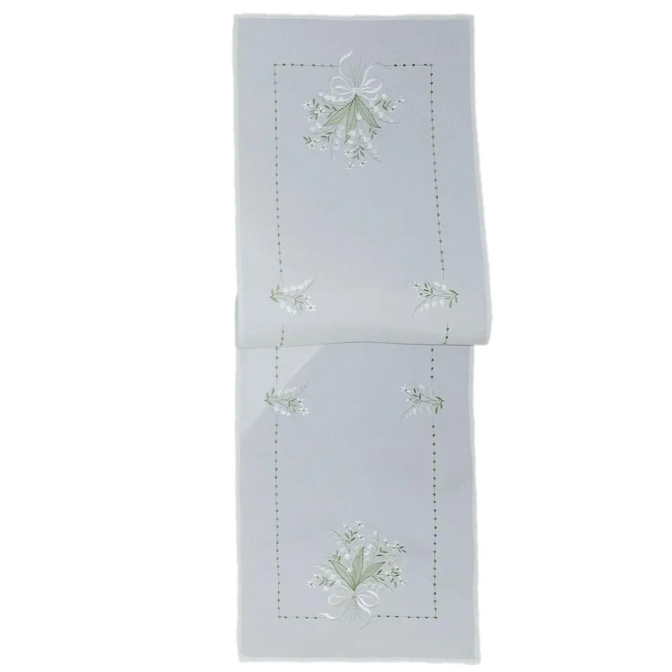 TEXPOT Tischläufer chemin de table 40 x 140 cm muguet