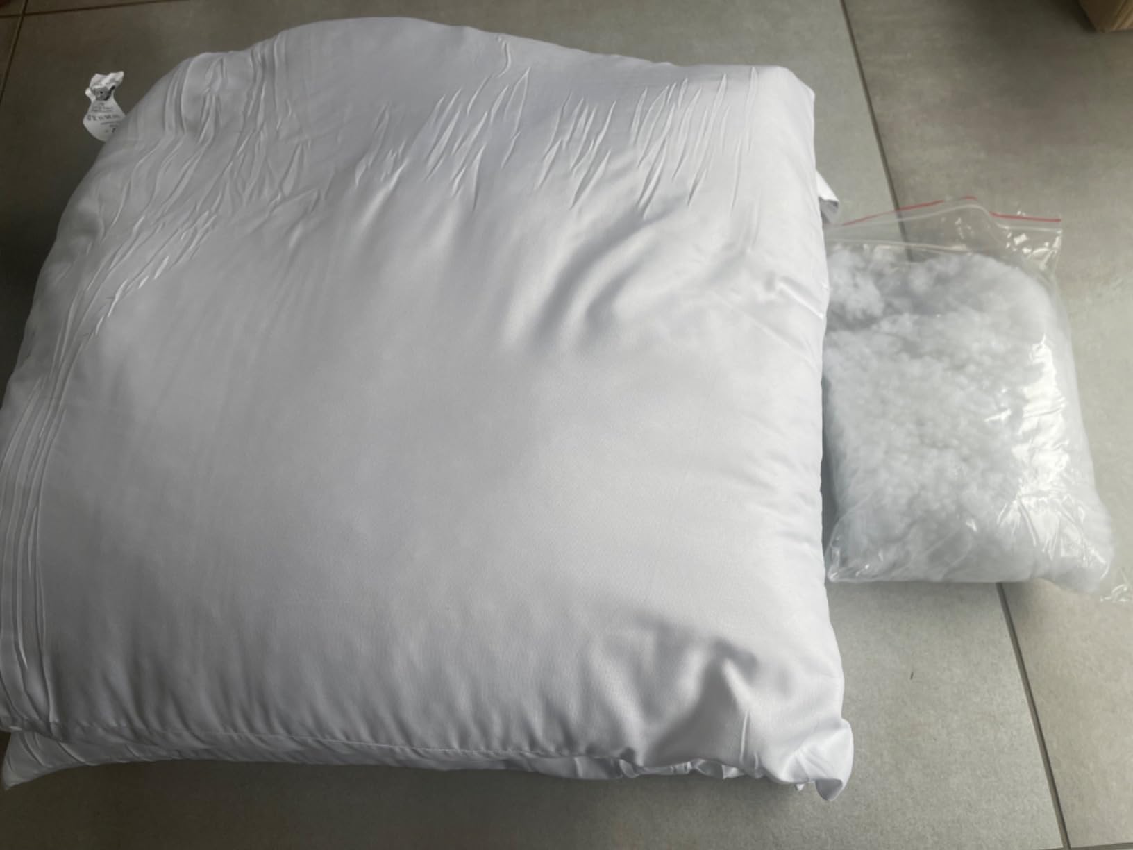 Promo Linge Oreillers lot 2 oreiller 50x70 cm microfibre blanc