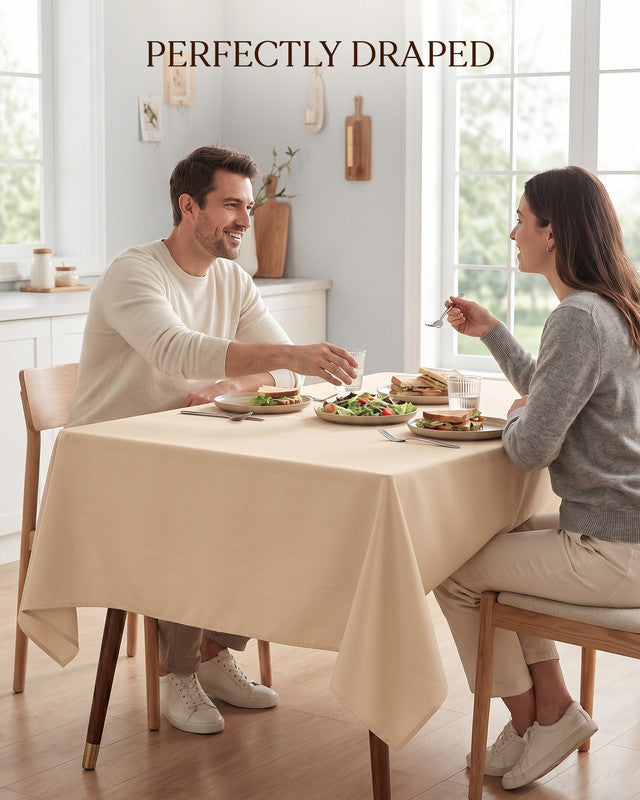 Utopia Bedding Table Linen nappe polyester blanc 60x84