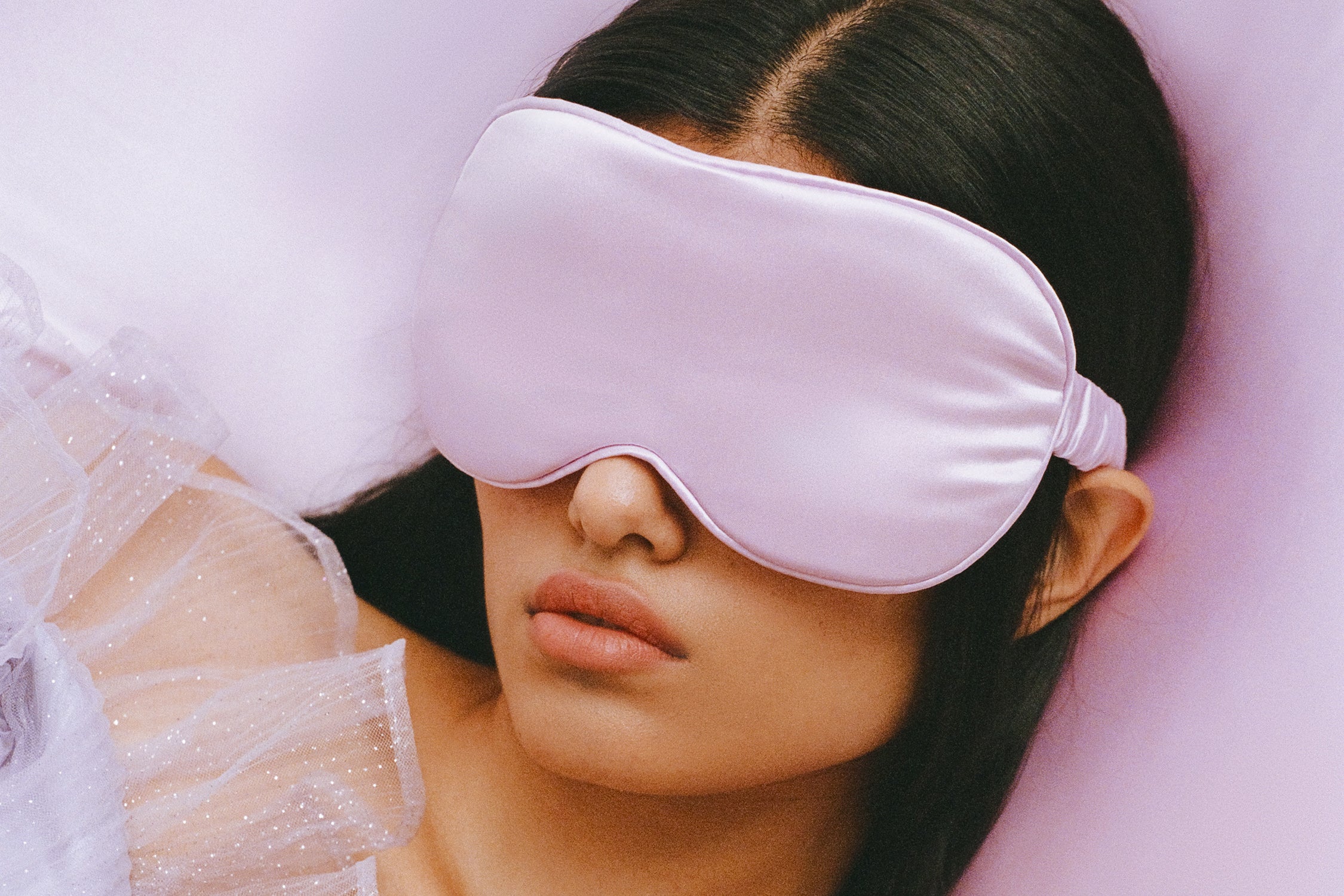 Slip Contour Sleep Mask masque nuit wildflower cils