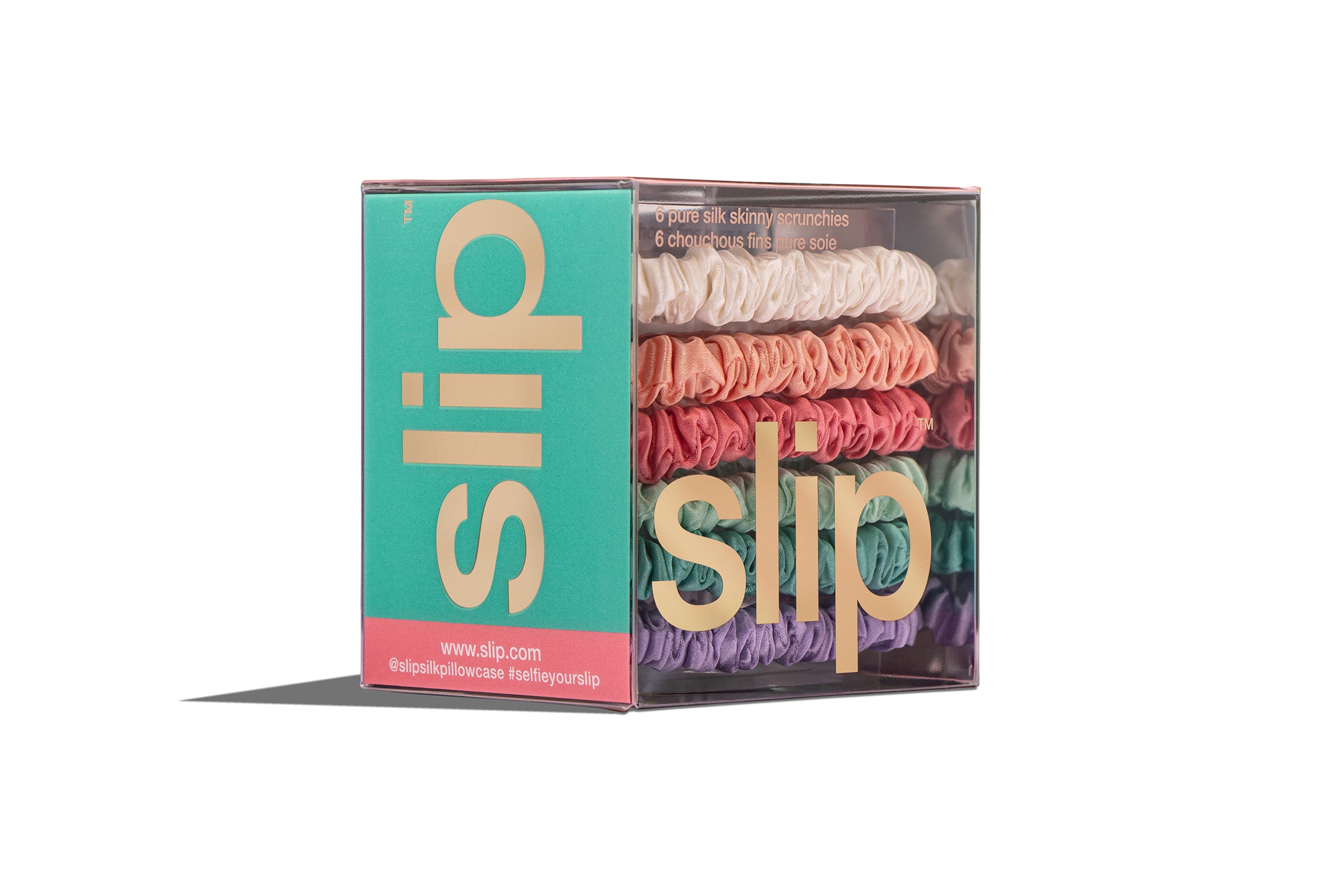 Slip Skinny Scrunchies chouchou soie Sprinkles lot 6