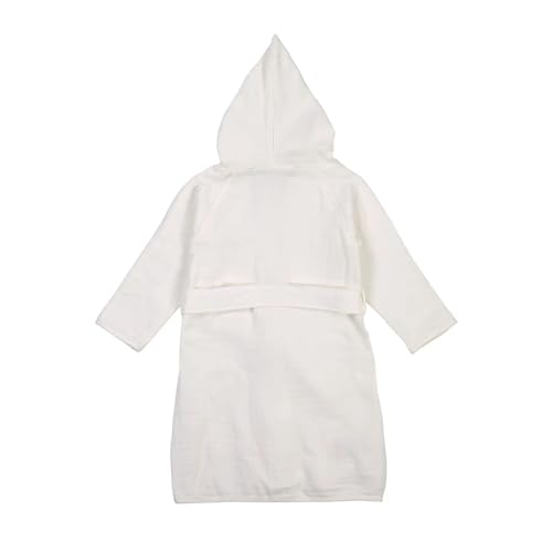 Promo Linge Peignoir bébé gaze coton blanc 2-3 ans
