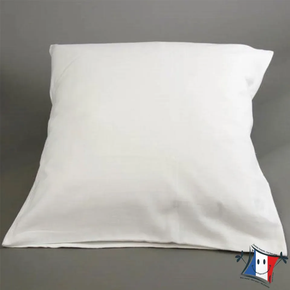 Lingorama Brice protège-oreiller coton molleton 65x65