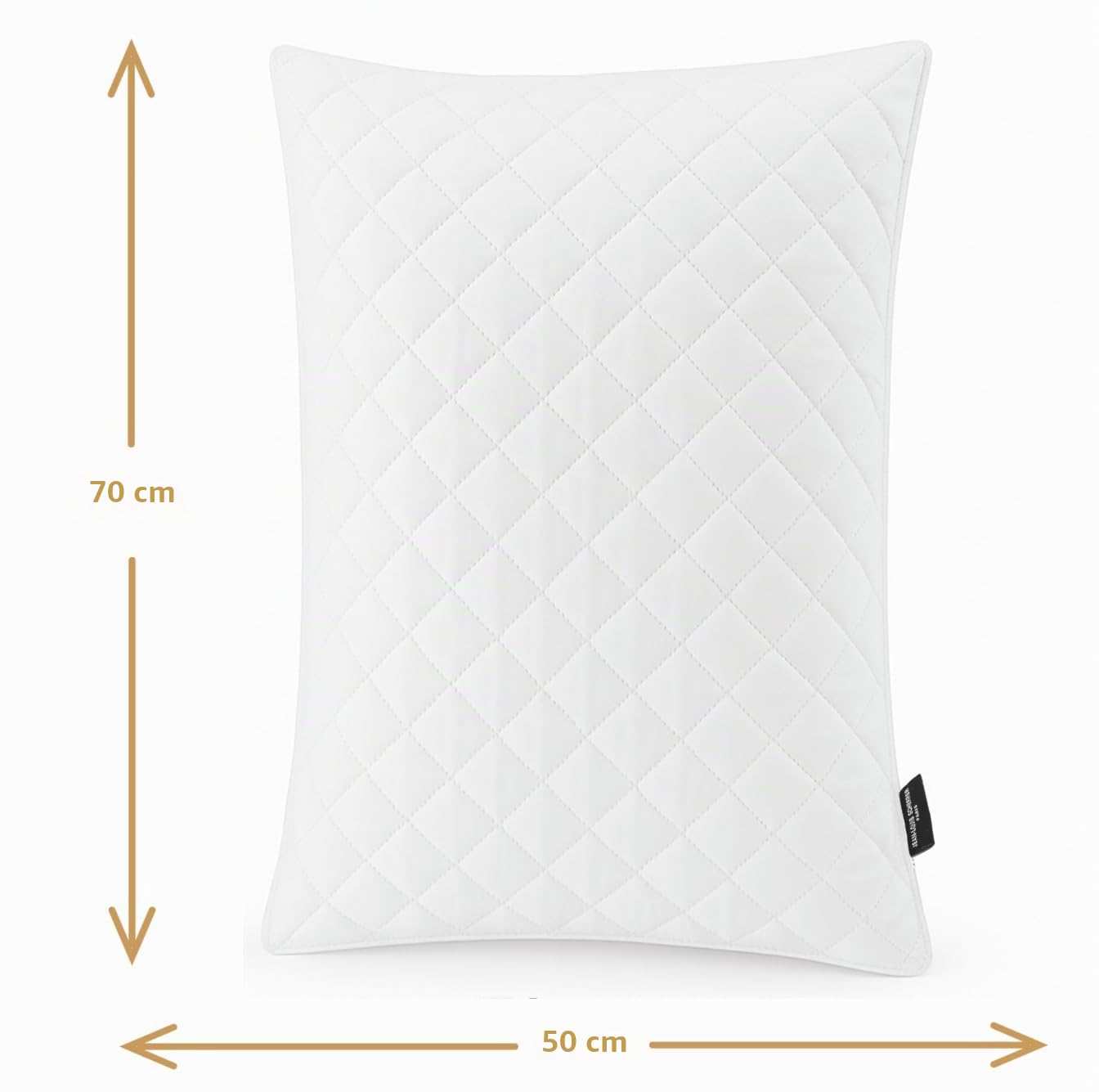 PROMO LINGE oreiller mémoire de forme 50x70 lot 2