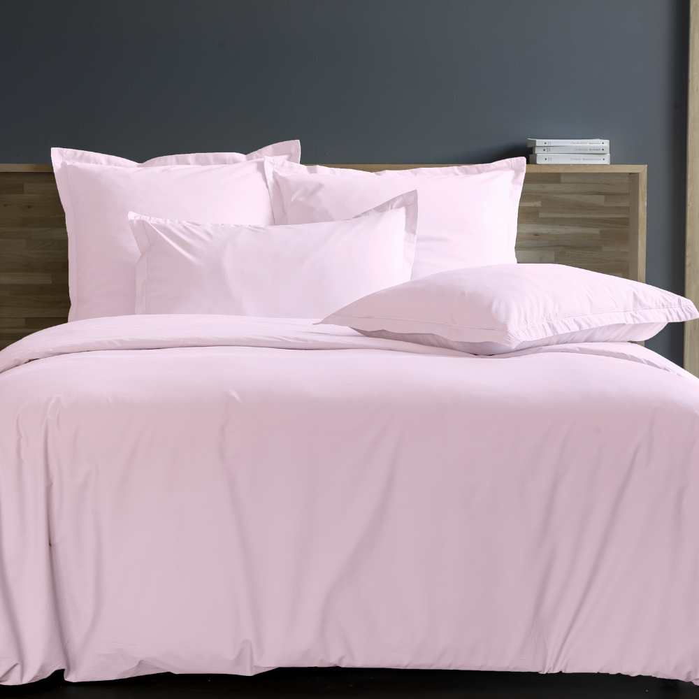 Lingorama Linge de lit housse de couette 200x200 uni percale coton