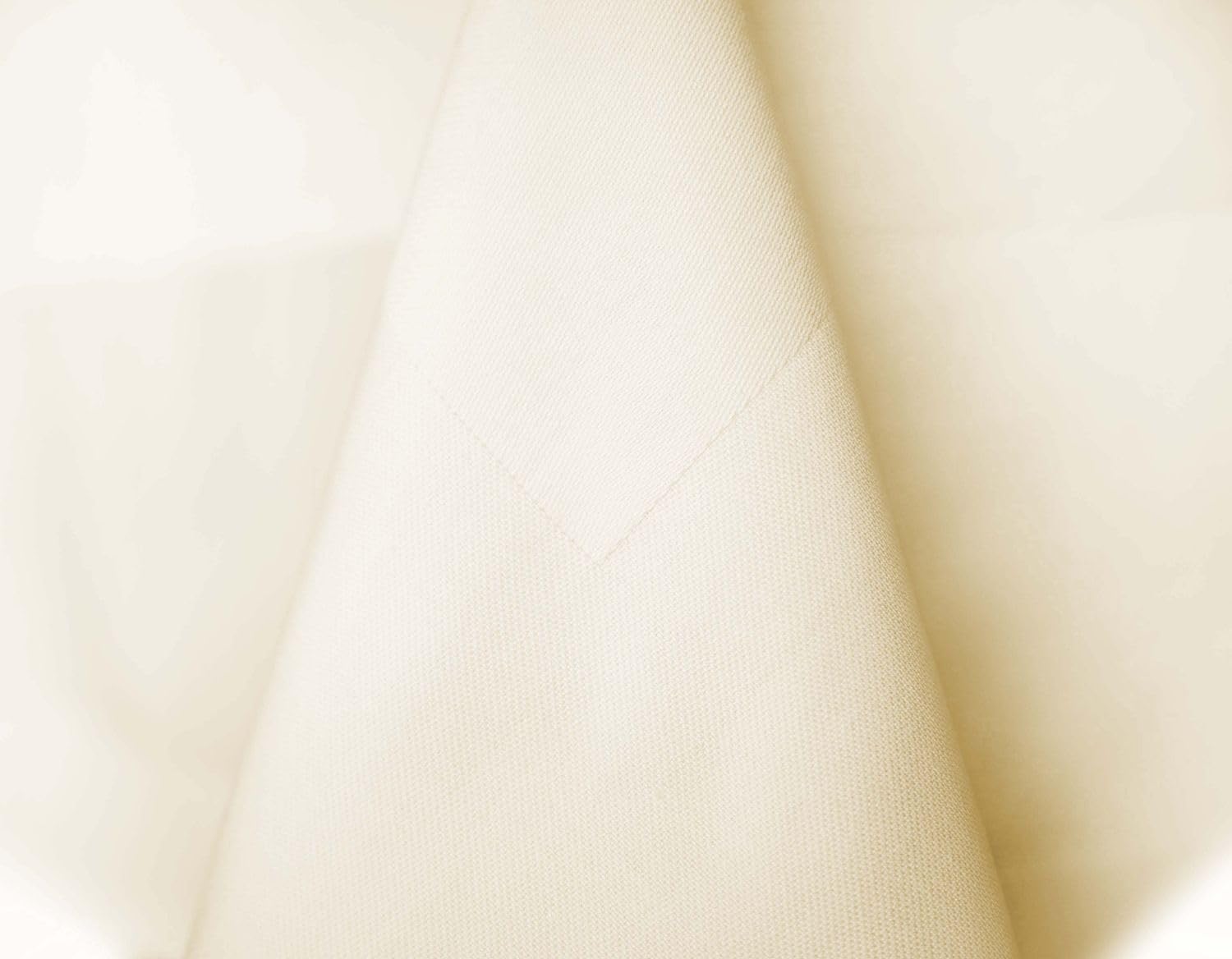 Texpot Tischdecken Nappe 80x80 cm Champagne Coton