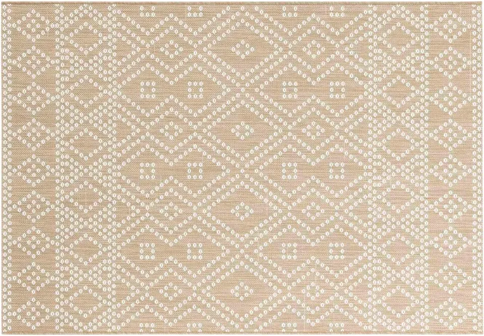 Promo Linge Tania Tapis Rectangle 120x170 cm Tissé Plat