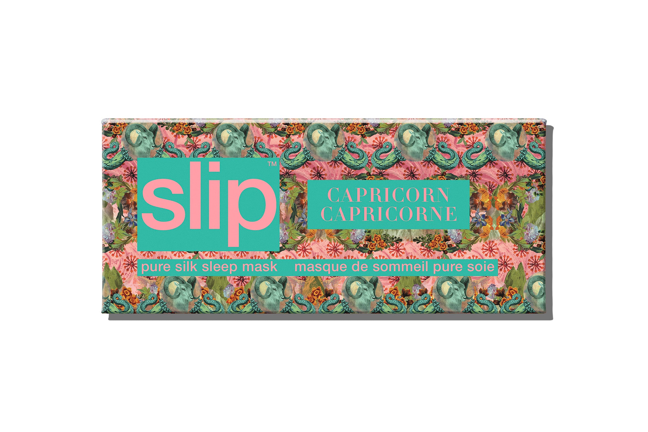 Slip Sleep Mask Masque Nuit Soie Capricorne Vert