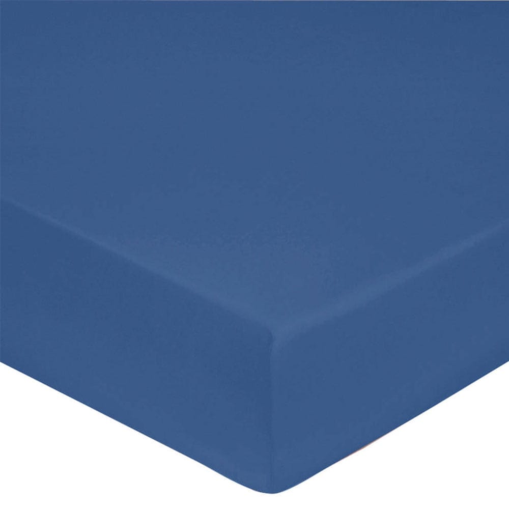 Lingorama 160x200 drap-housse percale coton blanc 80 fils