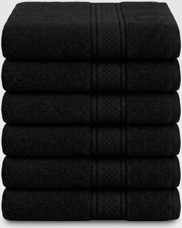 Utopia Bedding Towels serviette main coton gris lot 6