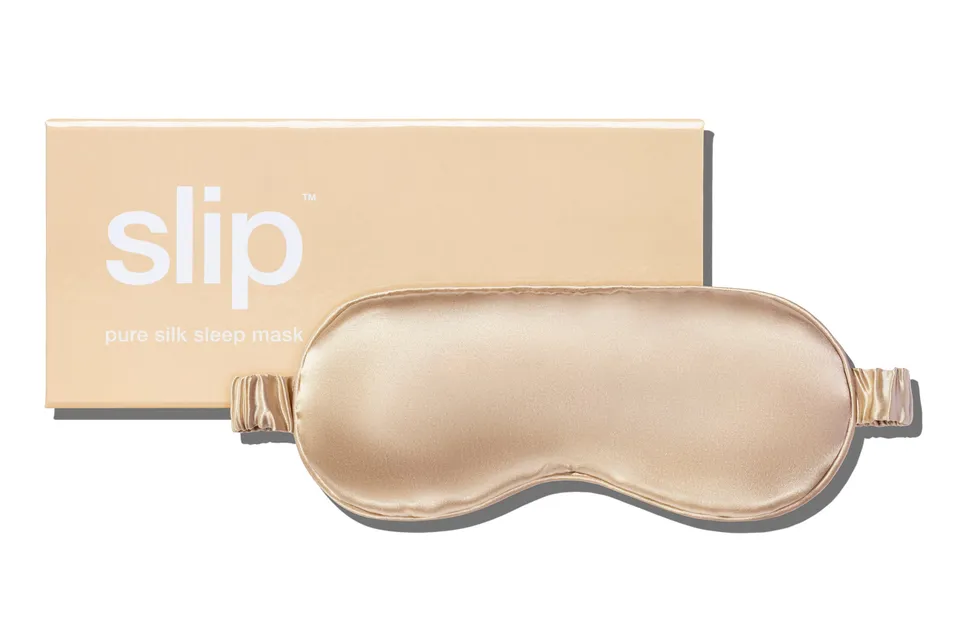 Slip Silk Sleep Mask masque nuit caramel soie