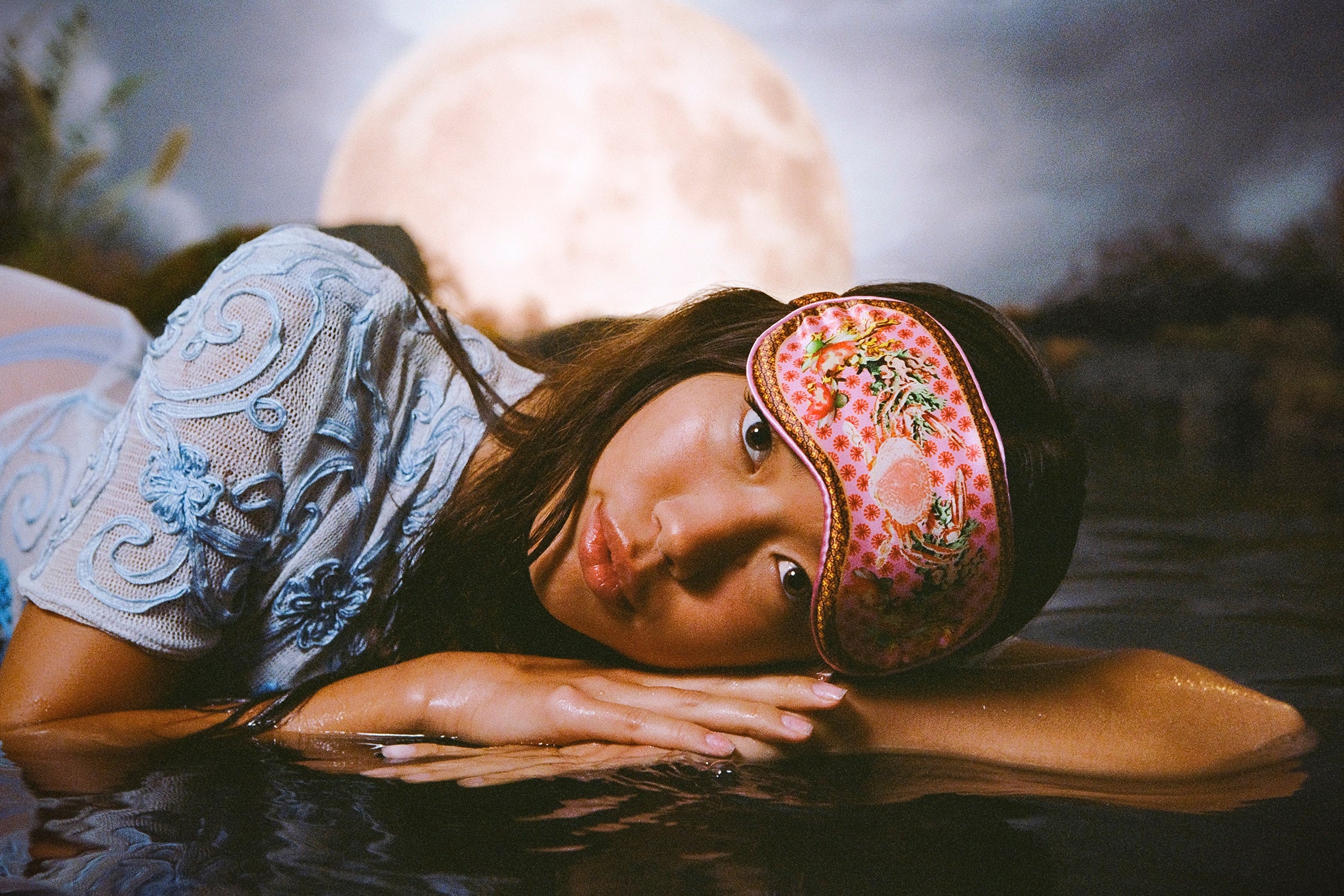 Slip Sleep Mask masque nuit soie cancer zodiaque