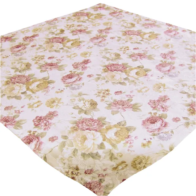 TEXPOT Tischläufer chemin de table 100x140 roses écru