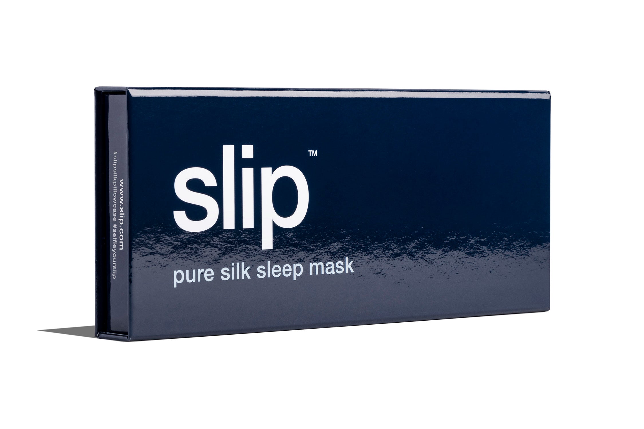 Slip Sleep Mask masque nuit soie bleu marine