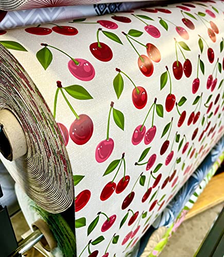 Promo Linge Sous-nappes Bulgommes nappe cerise 140x100 2,5 mm