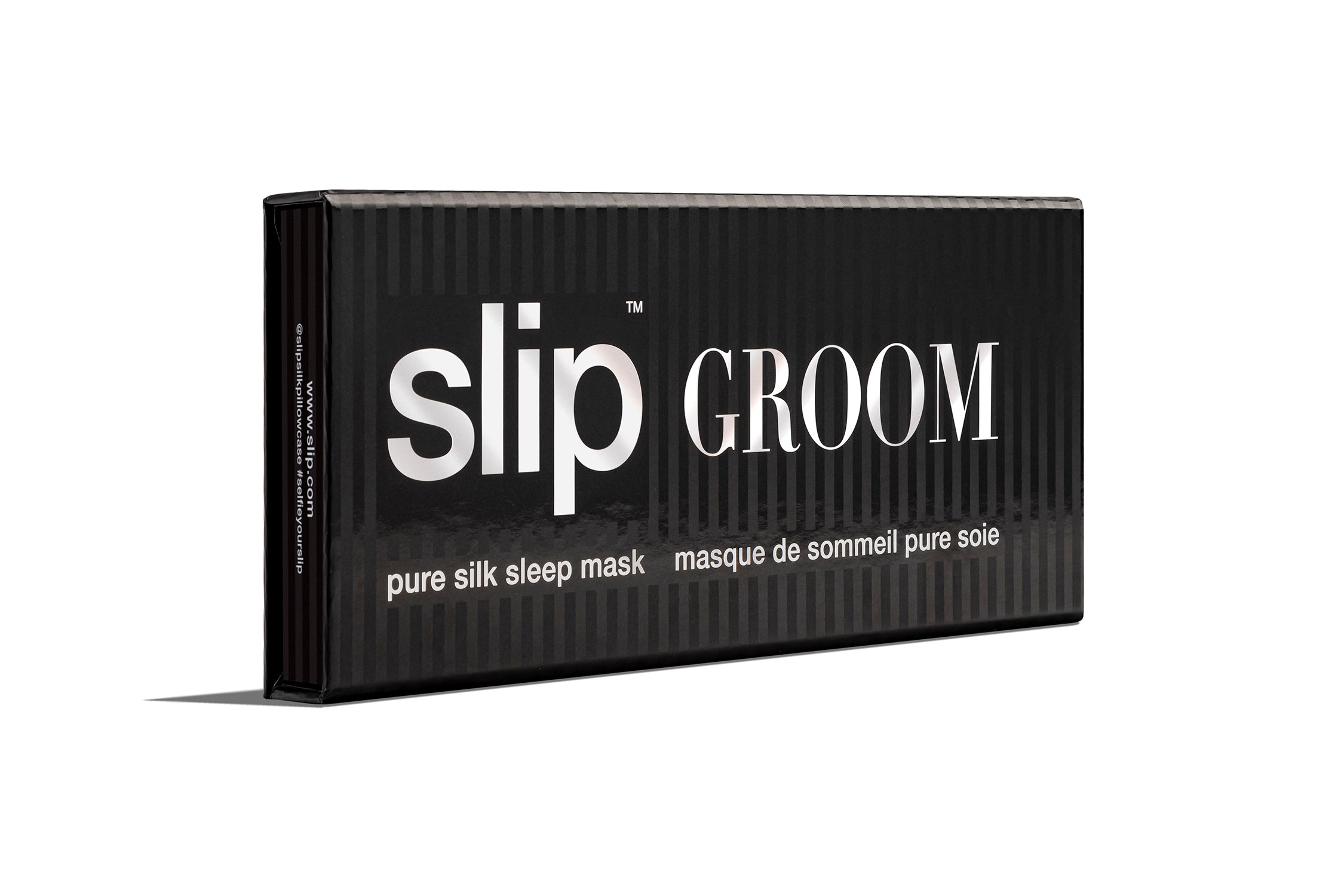 Slip Sleep Mask masque de nuit soie Groom noir