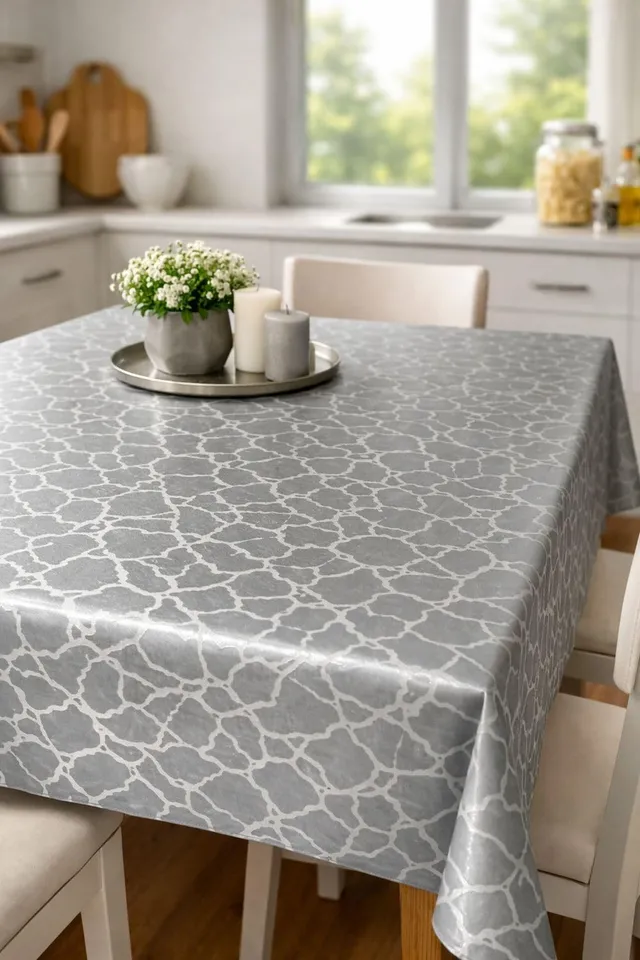 TEXPOT Tischdecken nappe 140x300 damas anti-taches