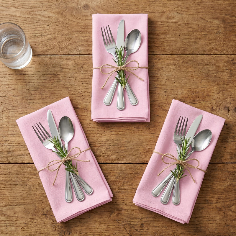 Utopia Bedding Napkin serviette table rose lot 12 18 inch
