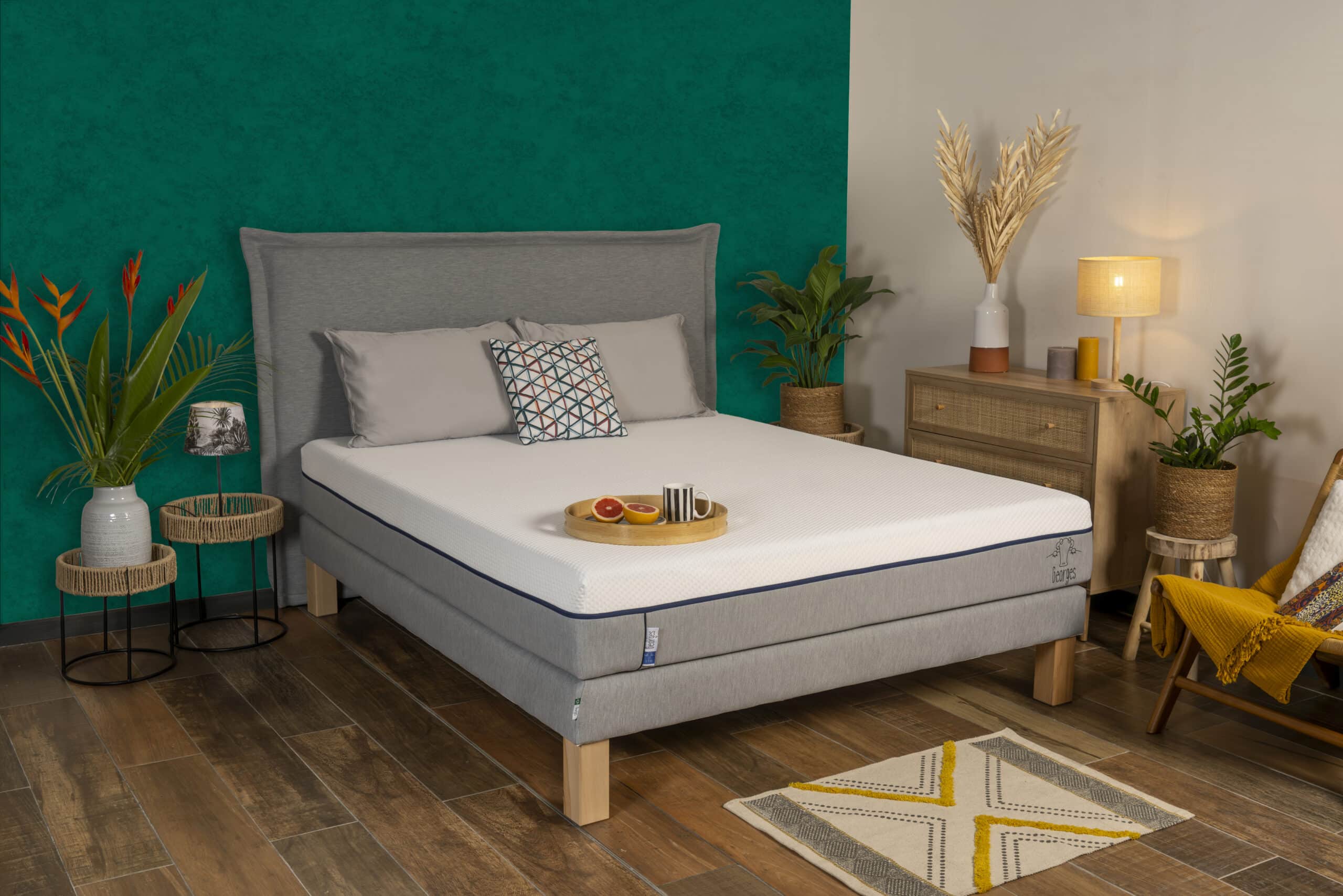ABADIE Georges Le Bleu matelas mémoire moelleux 25 cm