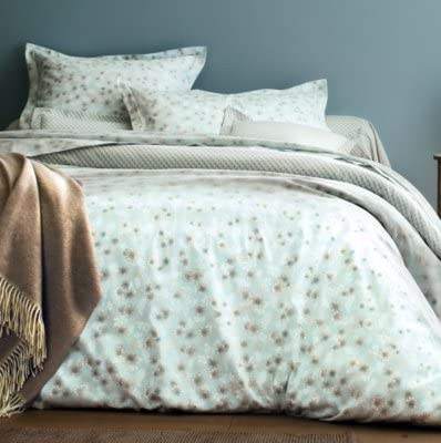 Lingorama Marguerite housse couette 280x240 satin céladon