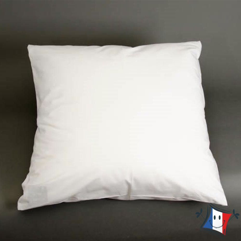 Lingorama protège-oreiller coton blanc 65x65