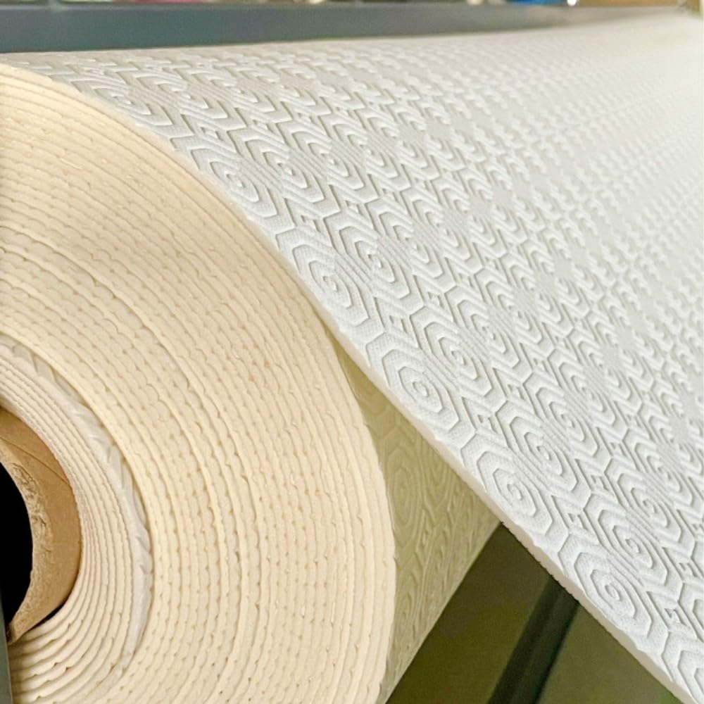 PROMO LINGE Bulgomme Sous-nappe PVC blanc 100x140cm