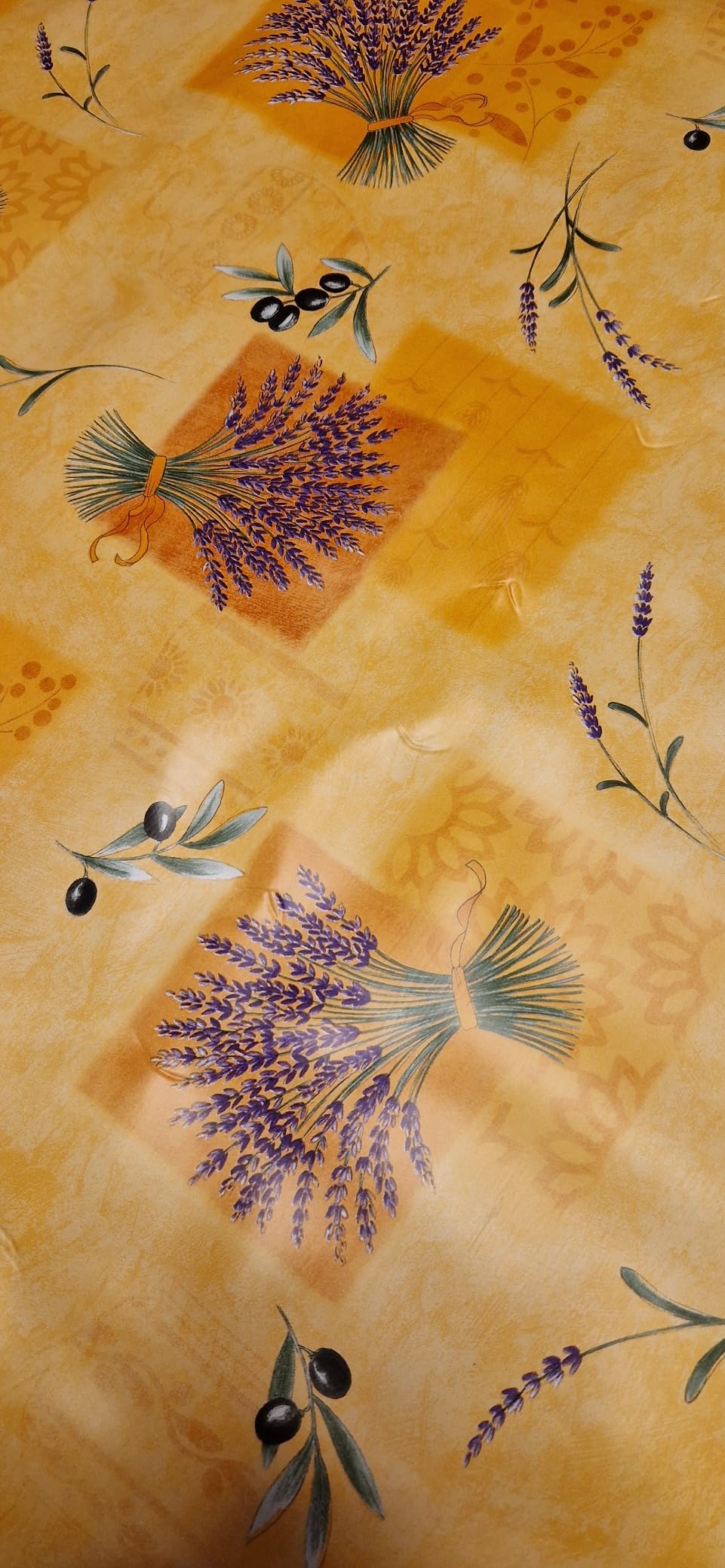Promo Linge Bulgomme protège table vert 140x350 cm