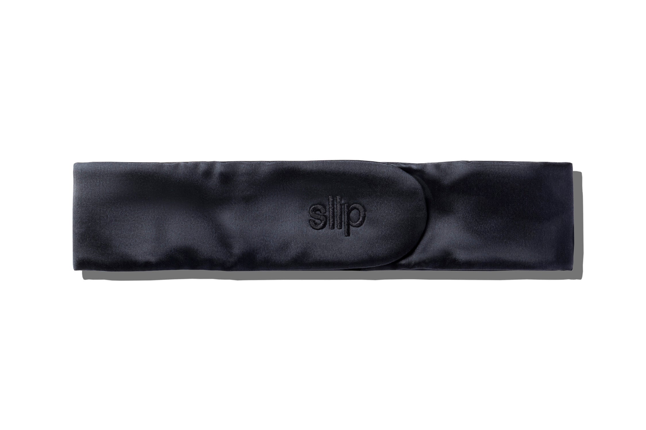 Slip Glam Band bandeau soie noir