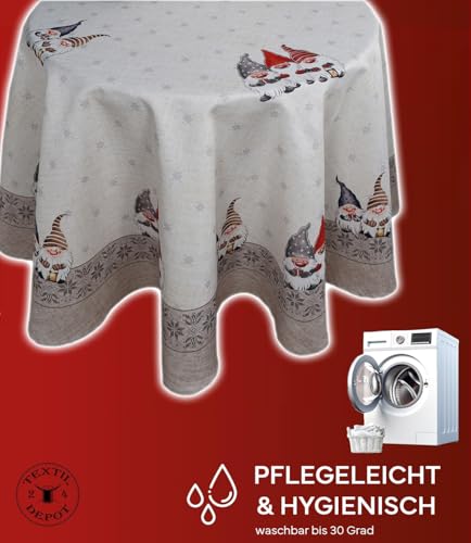 TEXPOT Tischläufer lutin chemin de table 140x40 cm Noël