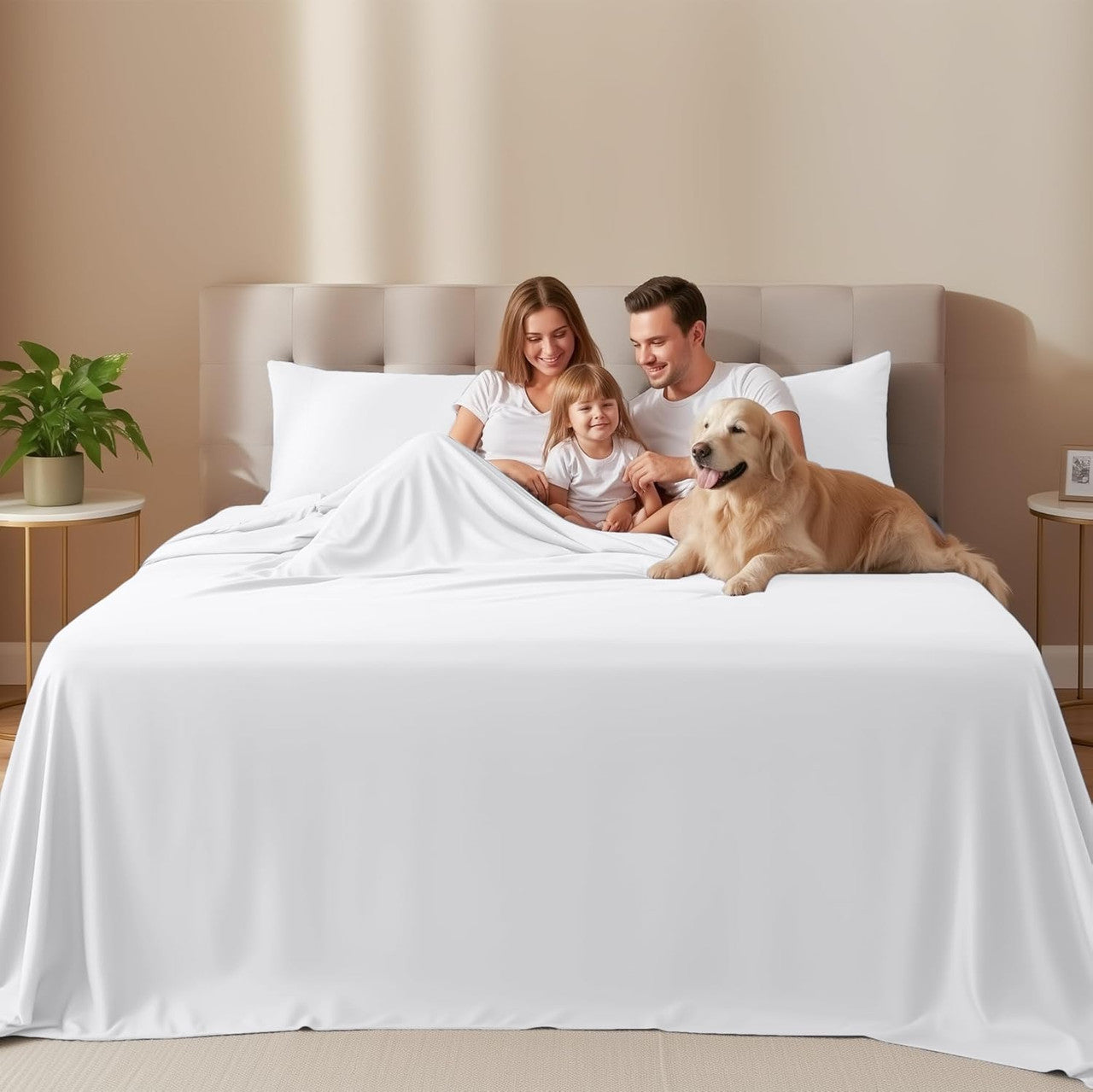 Utopia Bedding Bed Sheets parure draps microfibre grise Queen