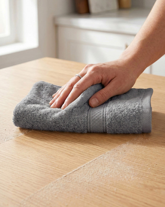 Utopia Bedding Towels Set Serviettes Coton Gris Lot 8